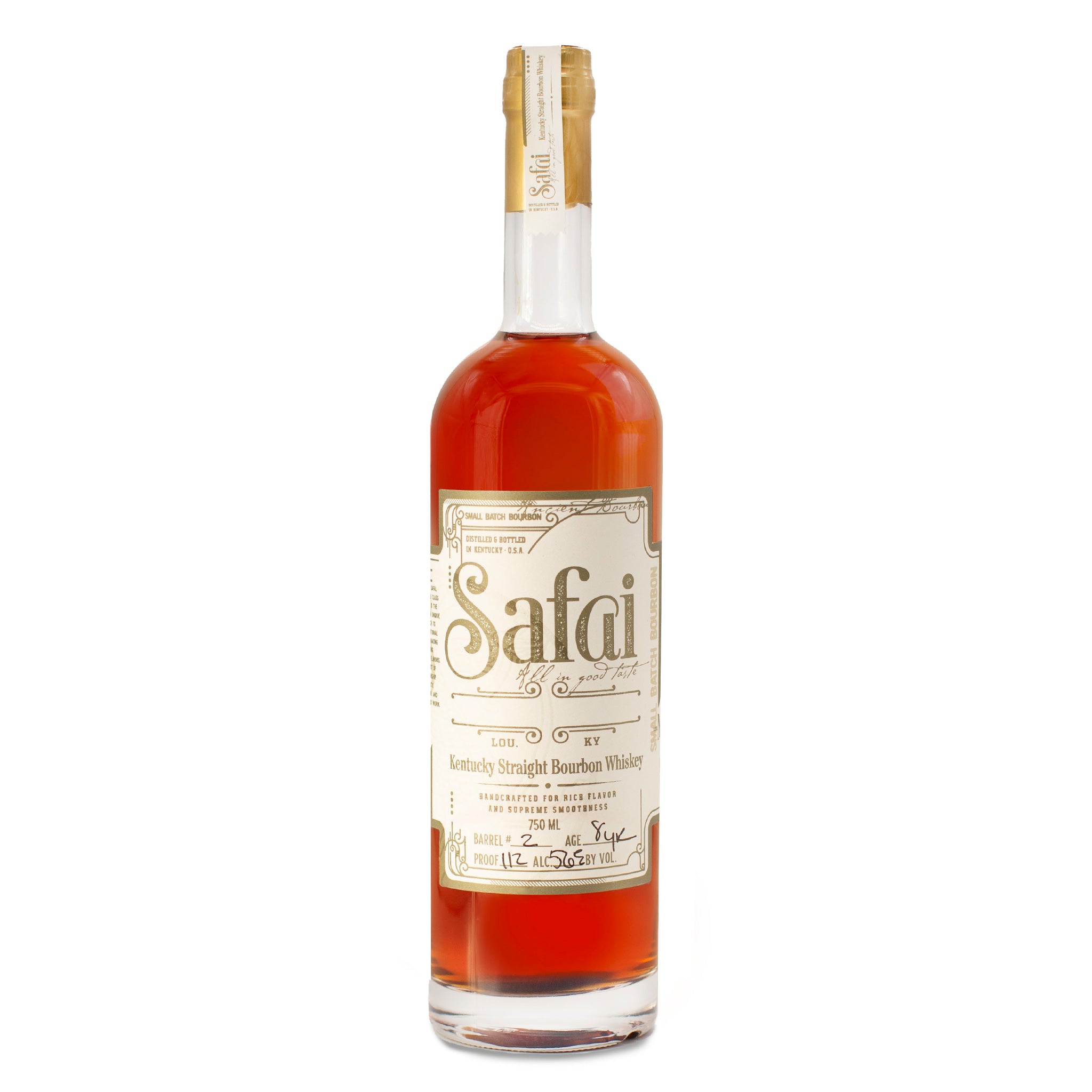 Safai Kentucky Straight Bourbon Whiskey Barrel No. 2