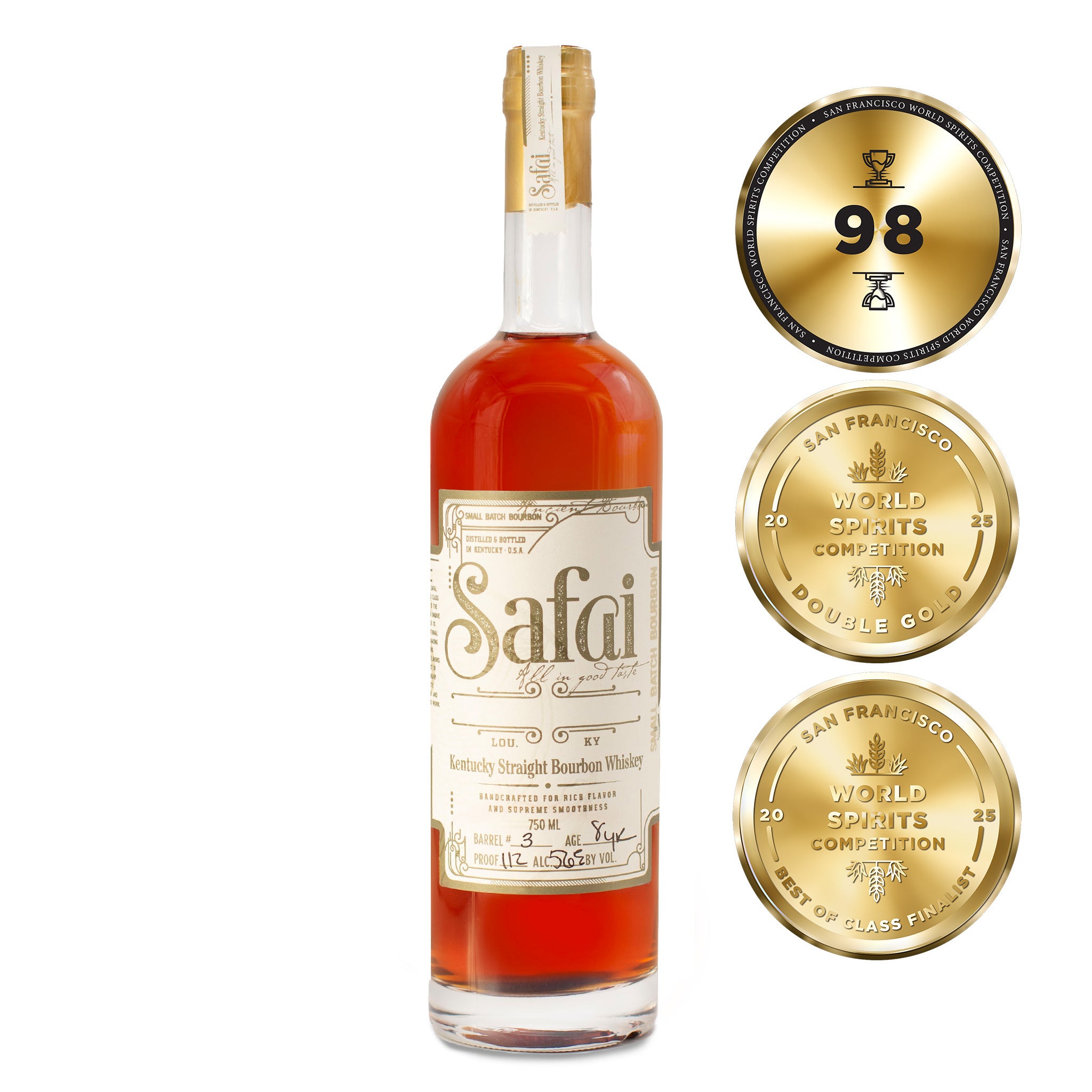 Safai Kentucky Straight Bourbon Whiskey Barrel No. 3